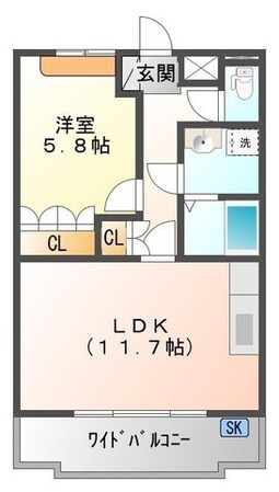 ファミリアーナの物件間取画像